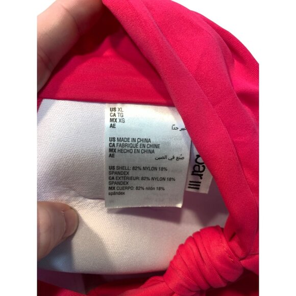 Bar III Twist Bandeau Bikini Top Size XL - Picture 9 of 10